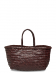 Dragon Diffusion - Brown Bamboo Triple Jump Small Tote - Ostukotid - ONE SIZE