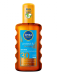 Nivea - Protect & Bronze Oil Spray Spf 30 - Keha - 200 ML