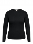 ONLY Carmakoma - Carval L/S O-Neck Top Jrs Noos - Pikkade varrukatega - 54