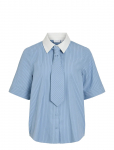 Vila - Vilinna 2/4 Shirt W. Tie /Ln - L&uuml;hikeste varrukatega - 38