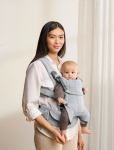 BabyBj&ouml;rn - Babybj&ouml;rn Baby Carrier Harmony, Woven M&eacute;lange, Light Grey - Baby Carries - ONE SIZE