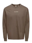 ONLY & SONS - Onsfred Life Rlx Ls Varsity Tee Lb - Pikkade varrukatega - XS