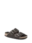 Birkenstock - Arizona Shearling Leve Mocca Laf - Madalad sandaalid - 36