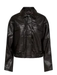 ONLY - Onlmelle Faux Leather Jacket Otw - Nahk - XS