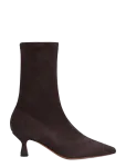 ATP Atelier - Cerone Walnut Suede Stretch - Kontsaga poolsaapad - 38