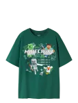 Name It - Nkmsena Minecraft Ss Nreg Top Box Bfu - L&uuml;hikeste varrukatega - 134-140