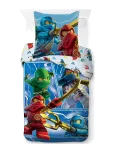 Ninjago - Bed Linen Lego Ninjago Warriors 140X200 60X63 Cm - Voodipesukomplektid - 140X20060X63CM