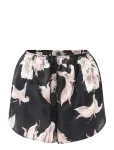 Hunkem&ouml;ller - Short Satin Flower - Vabaaja l&uuml;hikesed p&uuml;ksid - XS