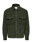 ONLY & SONS - Onssimon Cord Rlx 017 Shirt - Vabaaja s&auml;rgid - L