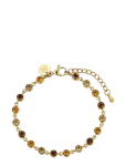 Bud To Rose - Lima Bracelet Amber/Gold - K&auml;eketid - ONE SIZE