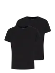 Blend - Bhdinton Crew Neck Tee 2-Pack - L&uuml;hikeste varrukatega - L