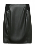 Vero Moda - Vmbuttersia Hw Coated Skirt Noos - Short - XL