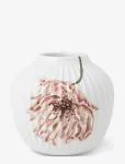 K&auml;hler - Hammersh&oslash;i Poppy Vase W. Deco - Small Vases - H10CM