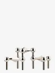 STOFF Nagel - Stoff Nagel Candle Holder, Set With 3 Pieces - K&uuml;&uuml;nlajalad - 6.9X10.2CM
