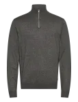 Lindbergh - Ecovero Half Zip L/S Knit - Poolpika lukuga džemprid - L