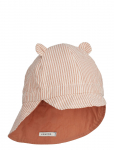 Liewood - Gorm Reversible Seersucker Sun Hat - P&auml;ikesem&uuml;tsid - 9-12M