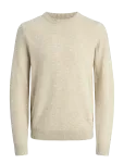 Jack & Jones - Jprblulambswool Knit Crew Neck - &Uuml;mara kaelusega - XL