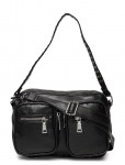 Noella - Celina Bag Black Leather Look - V&auml;ikesed &uuml;le&otilde;lakotid - ONE SIZE