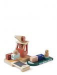 Kid's Concept - Container Port Aiden - Puidust kujud - ONE SIZE