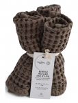 The Organic Company - Big Waffle Wash Cloth (Pack Of 3 Pcs) - Cloths & Dishbrush - ONE SIZE x 25