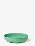 Lyngby Porcel&aelig;n - Rhombe Color Serving Bowl &Oslash;28 Cm Green - Serveerimiskausid - 28 cm