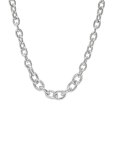 Bud To Rose - Ridge Mix Chunky Necklace Silver - Kett-kaelakeed - ONE SIZE