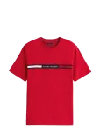 Tommy Hilfiger - Hilfiger Chest Insert Tee - L&uuml;hikeste varrukatega - M