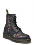 Dr. Martens - 1460 Black Decayed Roses Classic Tumbled Nappa - N&ouml;&ouml;ridega saapad - 37