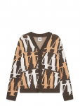 WOOD WOOD - Wwleo Os Bit Cardigan - Kardiganid - XL