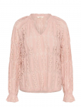 Cream - Crtully V-Neck Lace Blouse - Pikkade varrukatega - 42