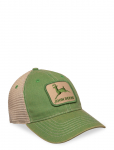 American Needle - Stone Washed Logo Mens Cap Ivory - Dark Green John Deere - Nokam&uuml;tsid - ONE SIZE