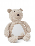 Smallstuff - Activity Bear W. Mirror, Wool Boucl&eacute;, Nature - Interaktiivsed m&auml;nguasjad - ONE SIZE