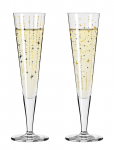 Ritzenhoff - Goldnacht Champagneglas 2-Pack - &Scaron;ampanjaklaasid - 20.5 CL