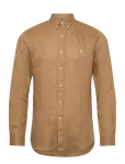 Polo Ralph Lauren - Slim Fit Linen Shirt - Linased s&auml;rgid - S