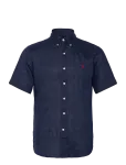 Polo Ralph Lauren - Custom Fit Linen Shirt - L&uuml;hikeste varrukatega s&auml;rgid - S