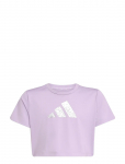 Adidas Sportswear - Jg Tr-Es Gl Tee - L&uuml;hikeste varrukatega - 170
