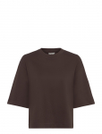 Gina Tricot - Perfect Boxy Tee - L&uuml;hikeste varrukatega - L