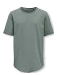 ONLY & SONS - Osjbenne Longy Ss Tee Jrs Noos - L&uuml;hikeste varrukatega - 122-128