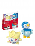 Mega - Pok&eacute;mon Pok&eacute; Ball 2-Pack Building Toy Kits With 2 Action Figures (41 Pieces) For Kids - Tegelaskujud - ONE SIZE