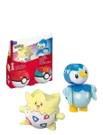 Mega - Pok&eacute;mon Pok&eacute; Ball 2-Pack Building Toy Kits With 2 Action Figures (41 Pieces) For Kids - Tegelaskujud - ONE SIZE