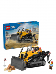 LEGO - Gul Bulldozer Med Frontl&aelig;sser 60466 - Lego&nbsp;city - ONE SIZE