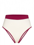 ALOHAS - Madeira Bicolor Vivid Burgundy White Swimwear - K&otilde;rge v&ouml;&ouml;kohaga bikiinid - XS