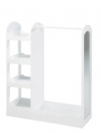ROBA - Child's Wooden Coat Rack With Shelf - Riiulid - 107X 90X 34.5CM
