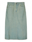 Mads N&oslash;rgaard - Cosy Denim Solan Skirt - P&otilde;lveni ja midiseelikud - 40