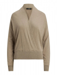 Lauren Ralph Lauren - Cotton-Modal Surplice Sweater - Džemprid - M