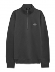 Mads N&oslash;rgaard - Standard Half Zip Logo Sweat - Dressipluusid - S