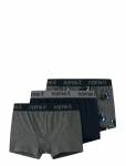 Name It - Nkmboxer 3P Dark Grey Mel Skull Noos - Alusp&uuml;ksid - 158-164