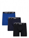 NIKE Underwear - Cotton Stretch Boxer Brief 3Pk - Bokserid - XXL