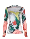 STINE GOYA - Stocking Jersey, Elastic Long Sleeve Top - Pikkade varrukatega - XS/S