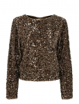 ONLY - Onlconfidence L/S Sequin Bow Top Jrs - Pikkade varrukatega - M